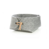 Multi Purpose Felt Basket – Medium Grey
