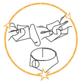 Small felt organizer